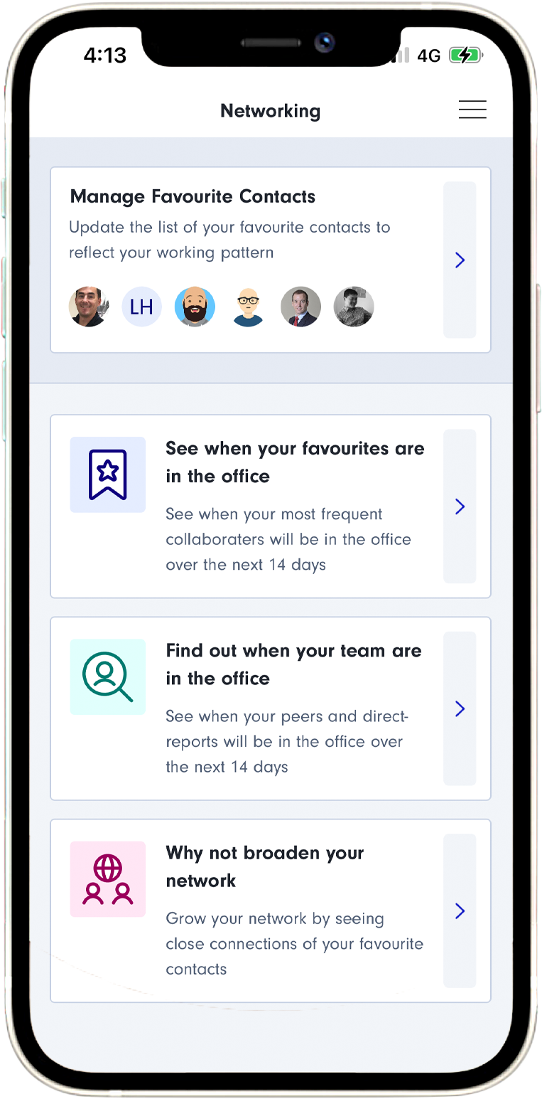 Networking feature